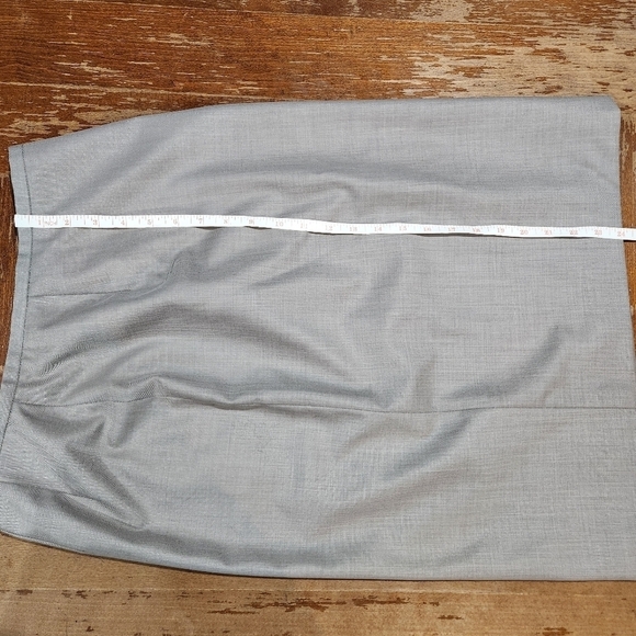 East 5th Womens 2pc Tan A-line Skirt Suit Set Size 8 - Picture 7 of 14